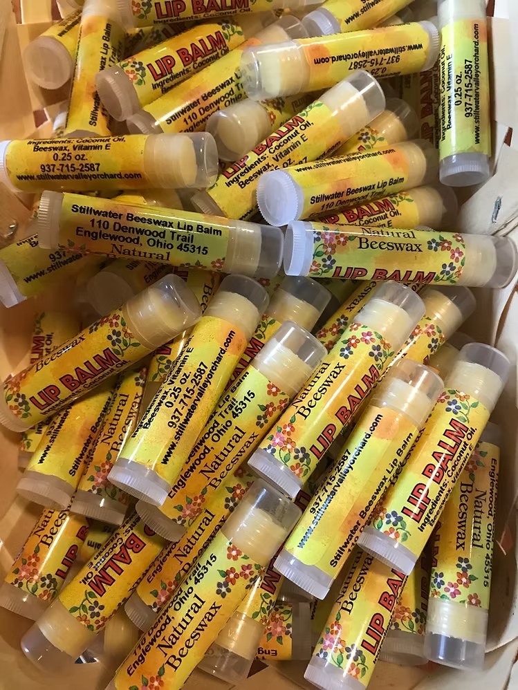 Stillwater Beeswax Lip Balm 3-pack